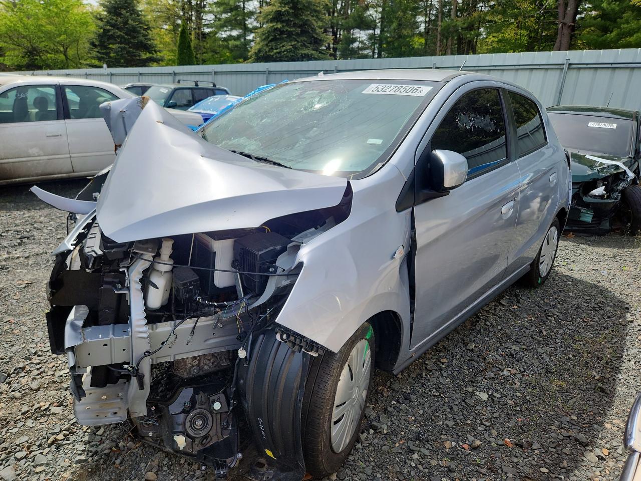 2024 Mitsubishi Mirage ES, VIN ML32AUHJ4RH017038 — Front end