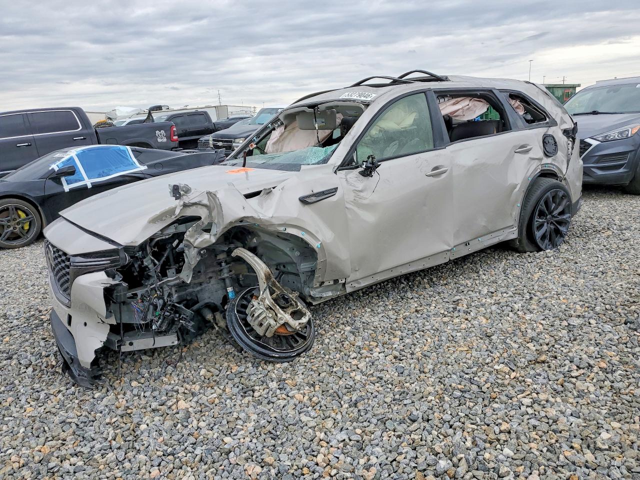 2026 Mazda CX-90 Premium Sport, VIN JM3KKCHD0T1355929 — Опрокидывание