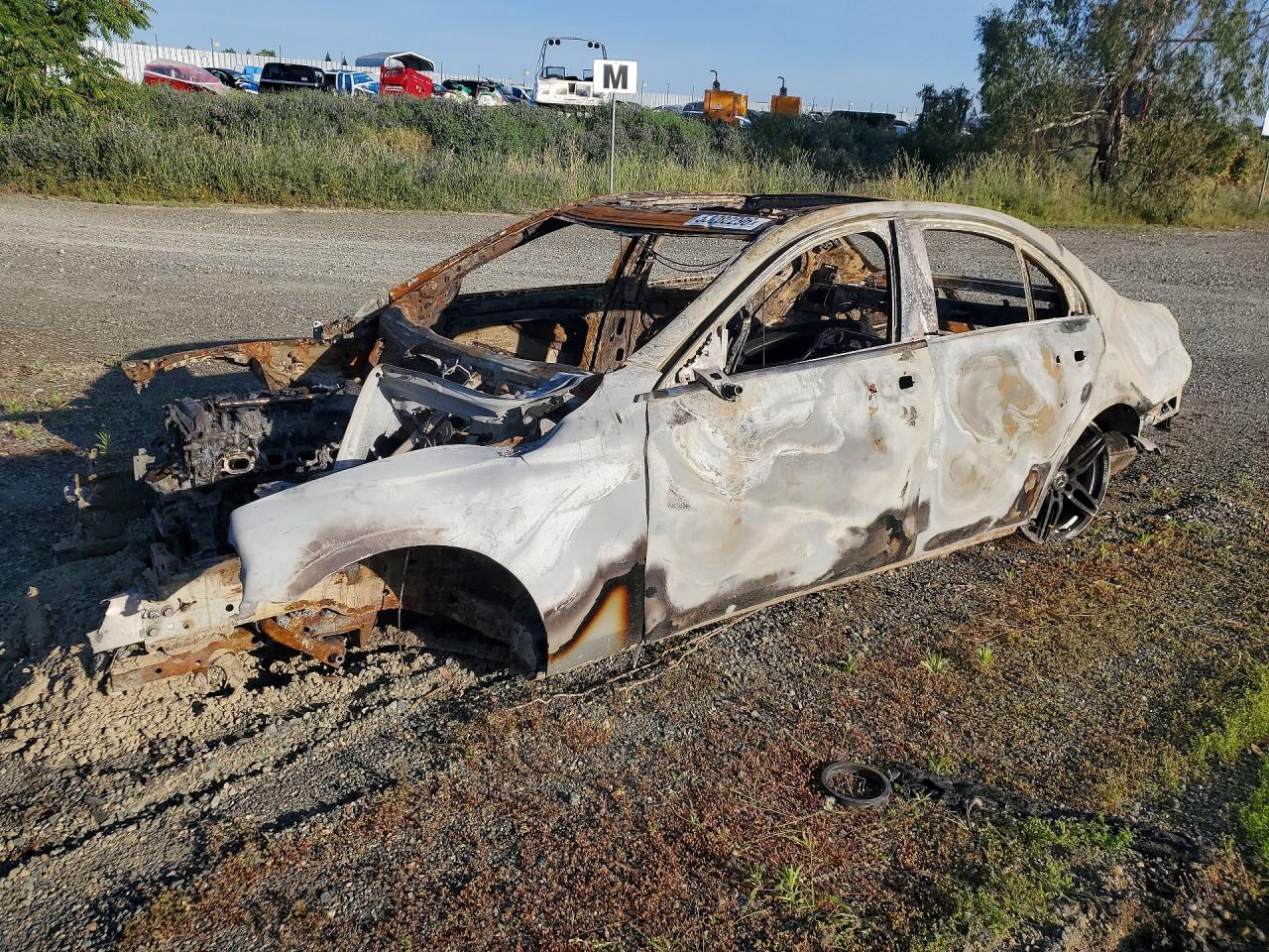 2018 Mercedes-Benz E 300, VIN WDDZF4JB3JA465791 — Burn