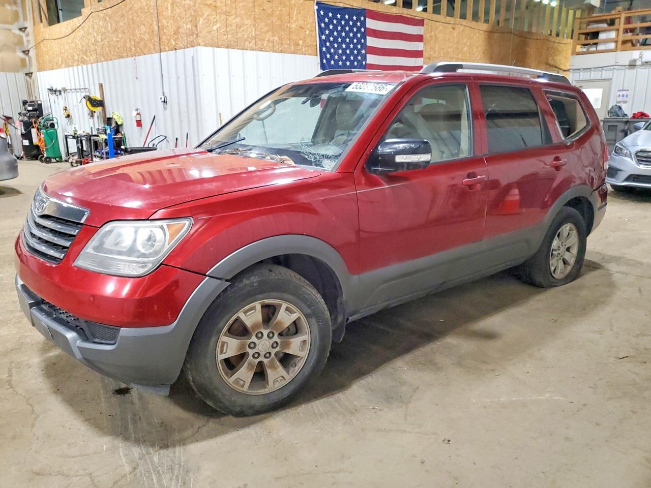 2009 Kia Borrego EX, VIN KNDJH741795035109 — All over