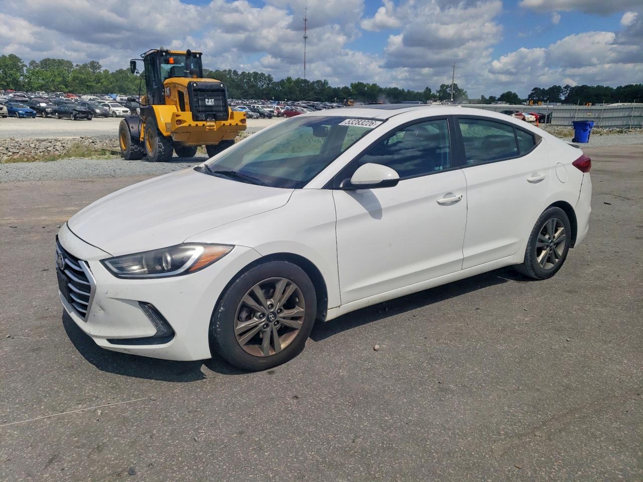 2018 Hyundai Elantra SEL, VIN 5NPD84LF5JH398134 — Rear end