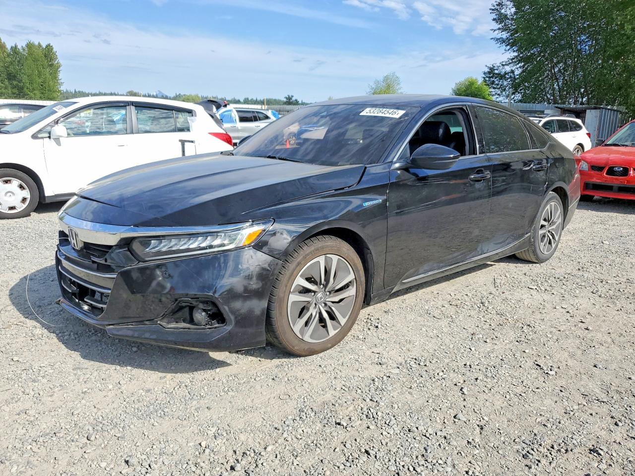 2022 Honda Accord EX-L, VIN 1HGCV3F52NA003326 — Front end