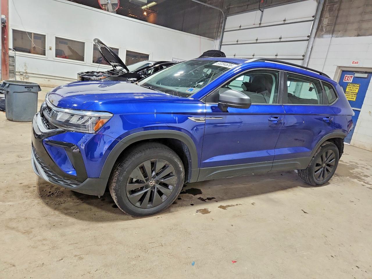 2022 Volkswagen Taos S, VIN 3VVMX7B26NM023373 — Rear end