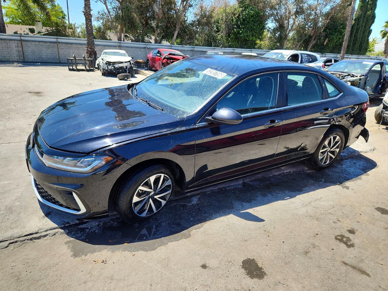 2025 Volkswagen Jetta S, VIN 3VW5X7BU9SM044831 — Undercarriage