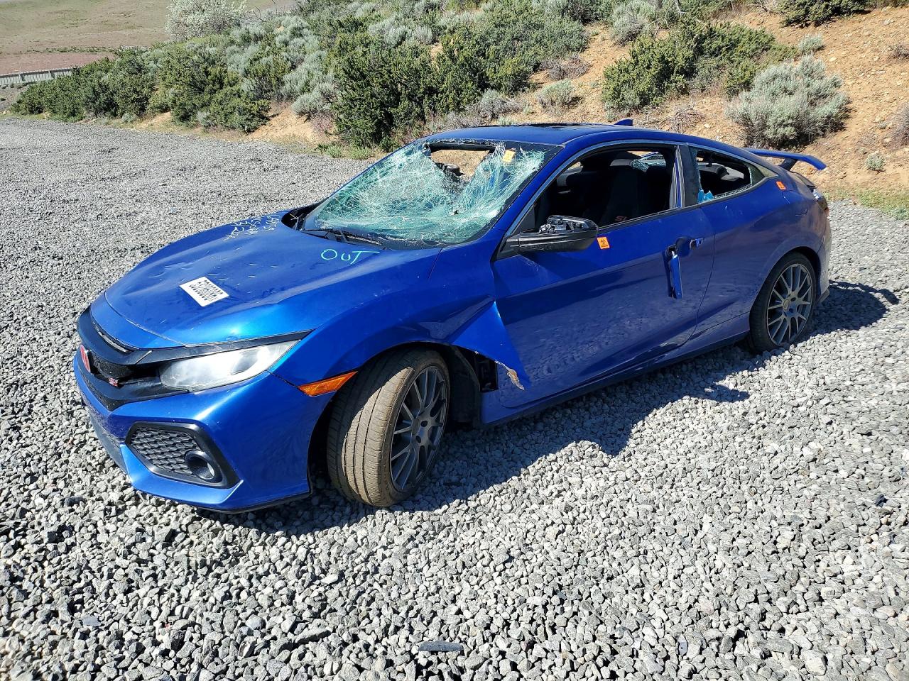 2018 Honda Civic Si, VIN 2HGFC3A55JH754782 — Side