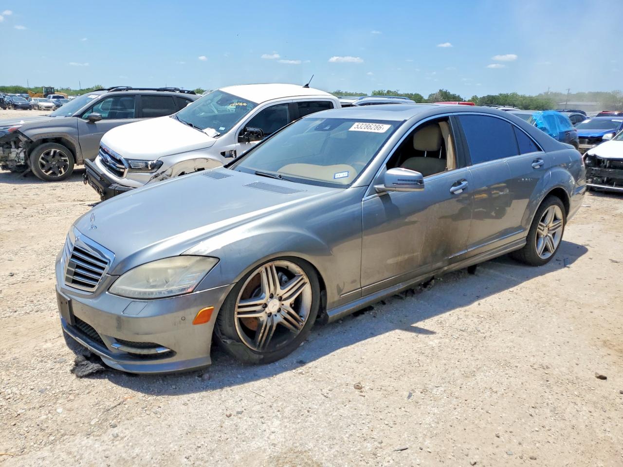 2013 Mercedes-Benz S 550, VIN WDDNG7DB7DA502774 — Burn
