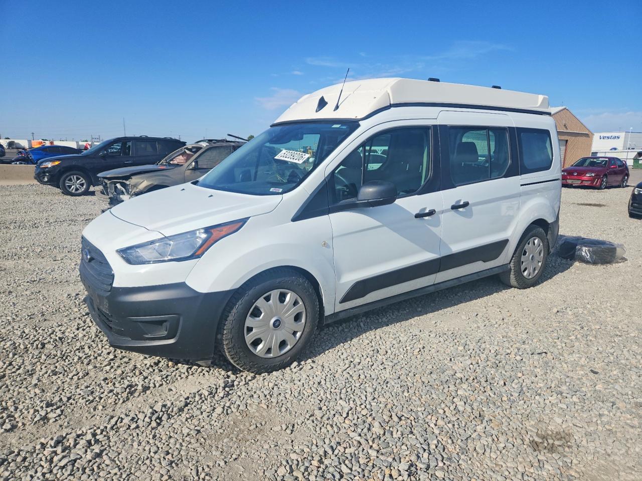 2020 Ford Transit Connect XL, VIN NM0GS9E20L1467406 — Rear end