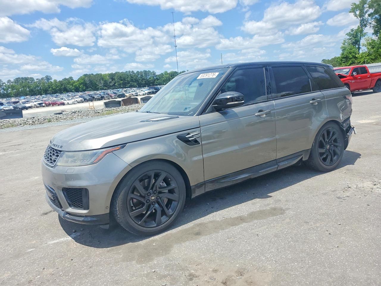 2019 Land Rover Range Rover Sport HSE, VIN SALWR2RV9KA835434 — Rear end