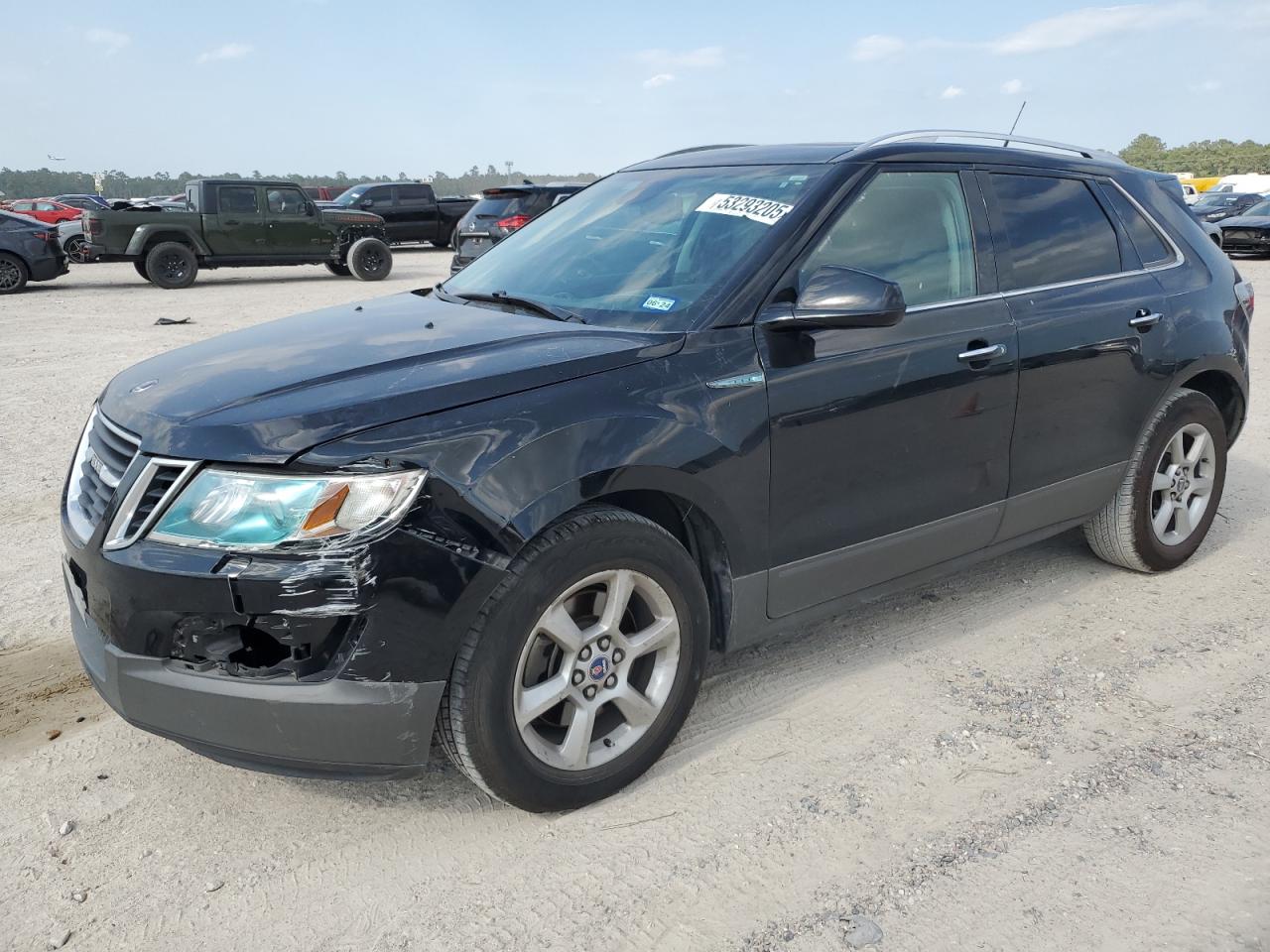 2011 Saab 9-4X Premium, VIN 3G0FNSEY4BS800234 — Front end