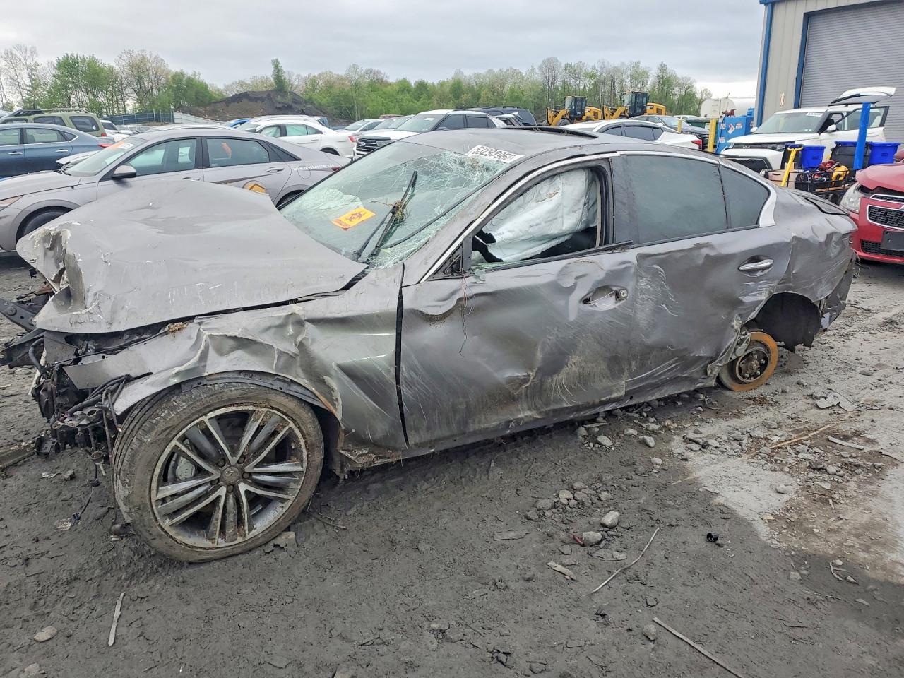 2014 Infiniti Q50 Sport, VIN JN1BV7ARXEM685255 — All over