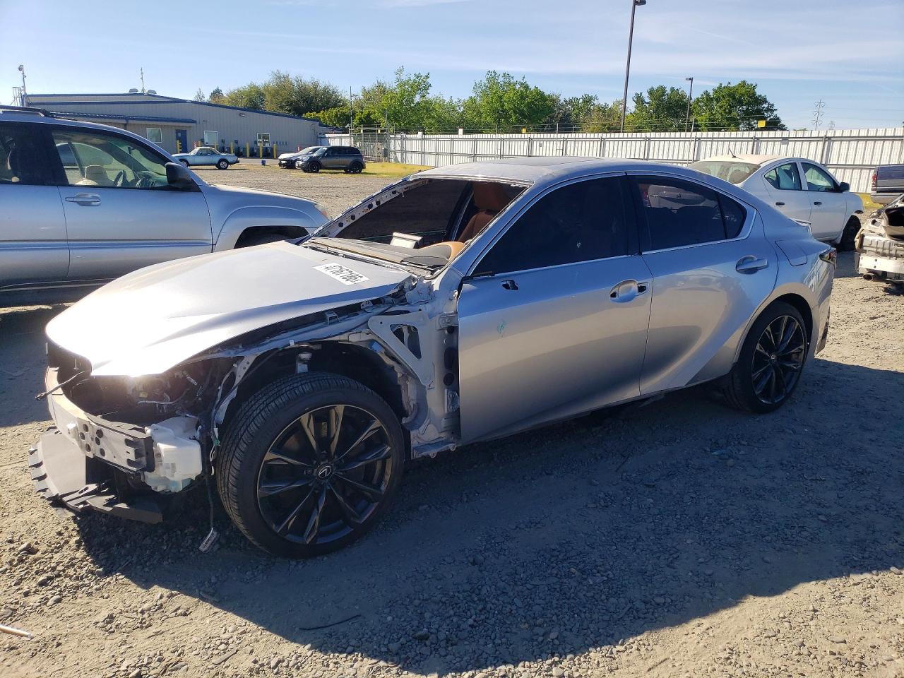 2024 Lexus IS 350 F Sport, VIN JTHBZ1E29R5037125 — Stripped