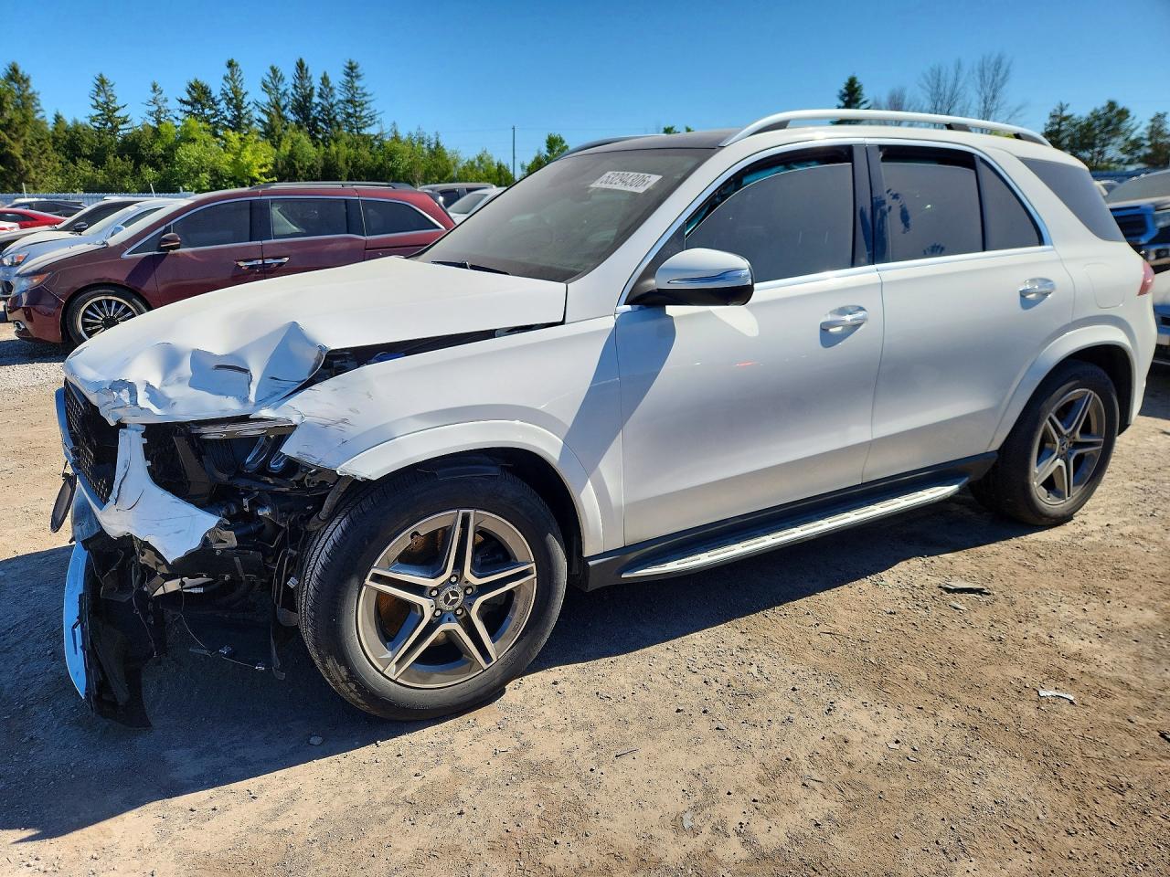 2025 Mercedes-Benz GLE 450e, VIN 4JGFB4GB3SB356576 — Front end