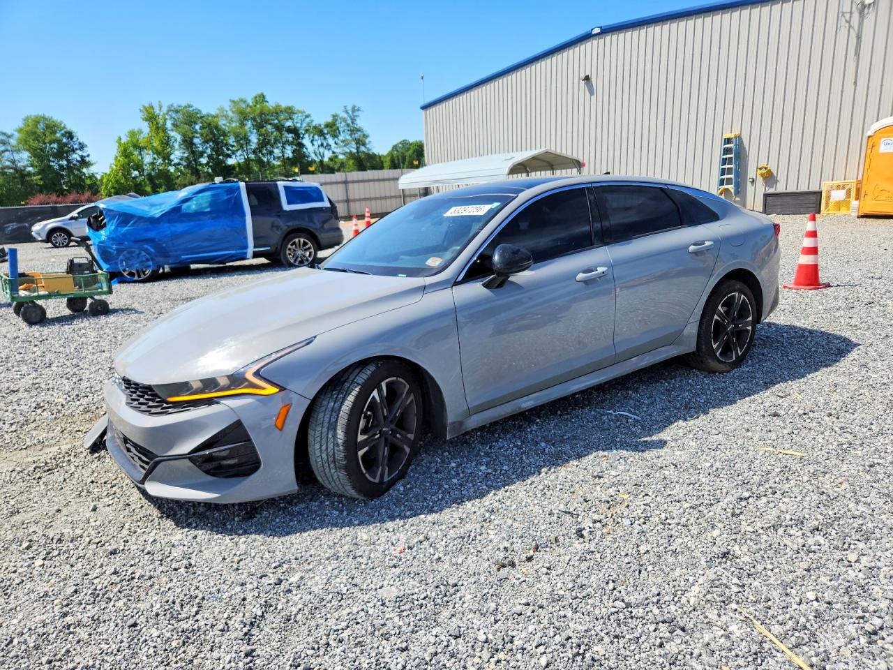 2022 Kia K5 GT-Line, VIN 5XXG64J29NG148688 — Front end