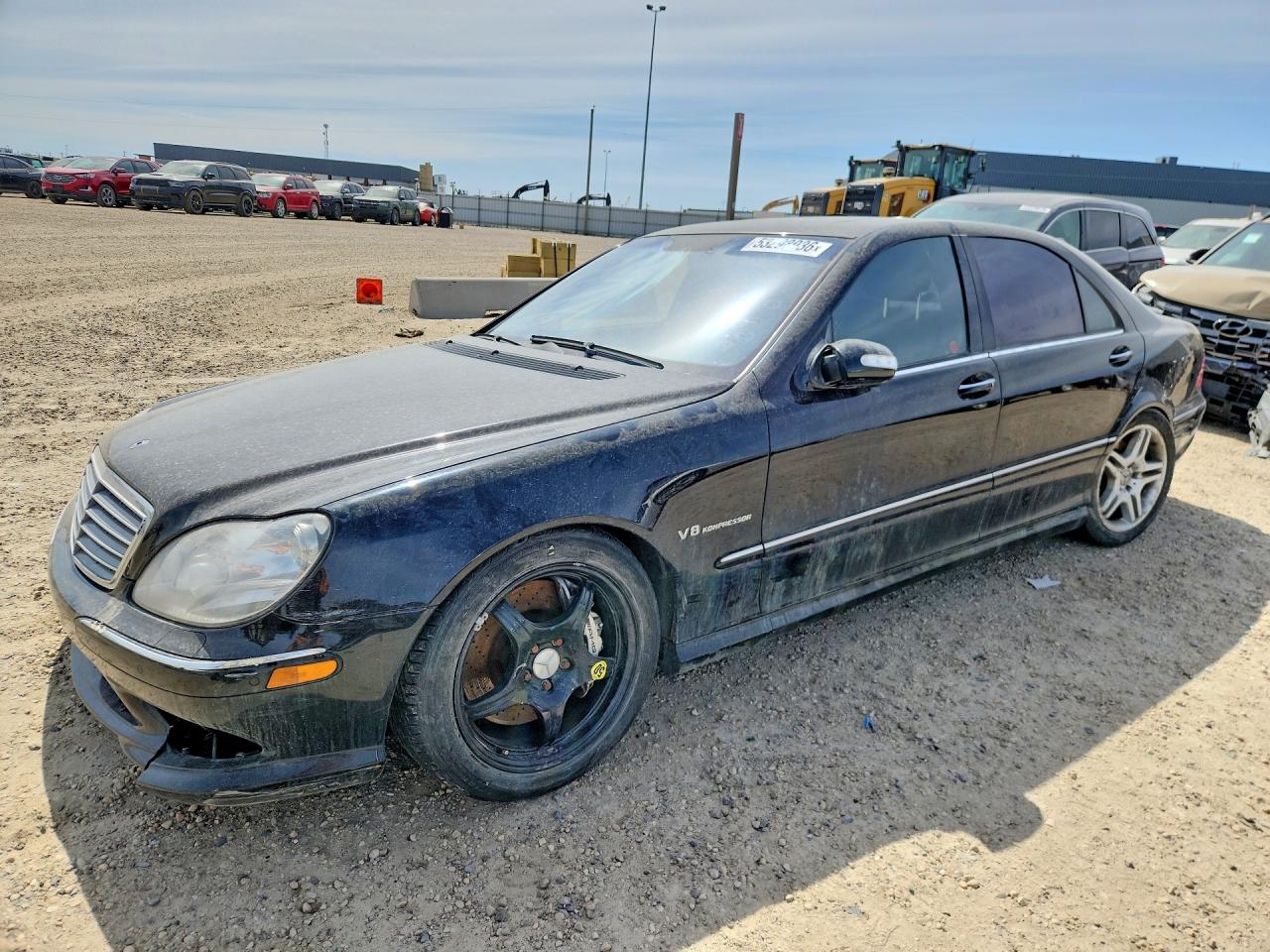 2003 Mercedes-Benz S 55 AMG, VIN WDBNG74JX3A370933 — Undercarriage