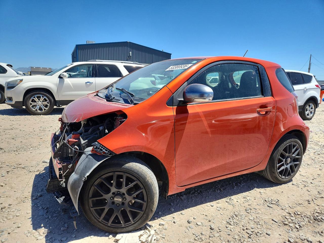 2012 Scion iQ, VIN JTNJJXB02CJ015665 — Front end