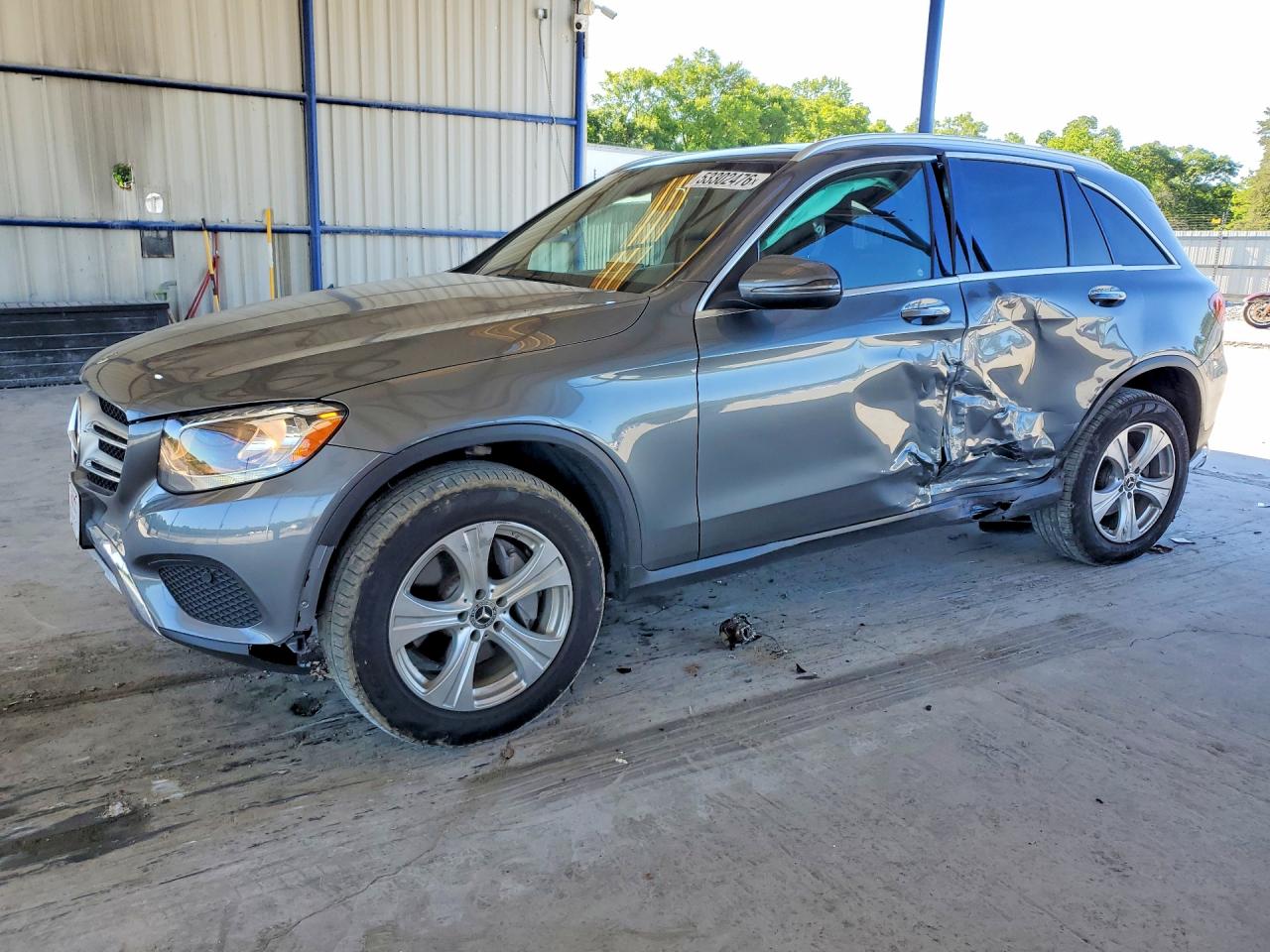 2018 Mercedes-Benz GLC 300, VIN WDC0G4KB8JV075190 — Side