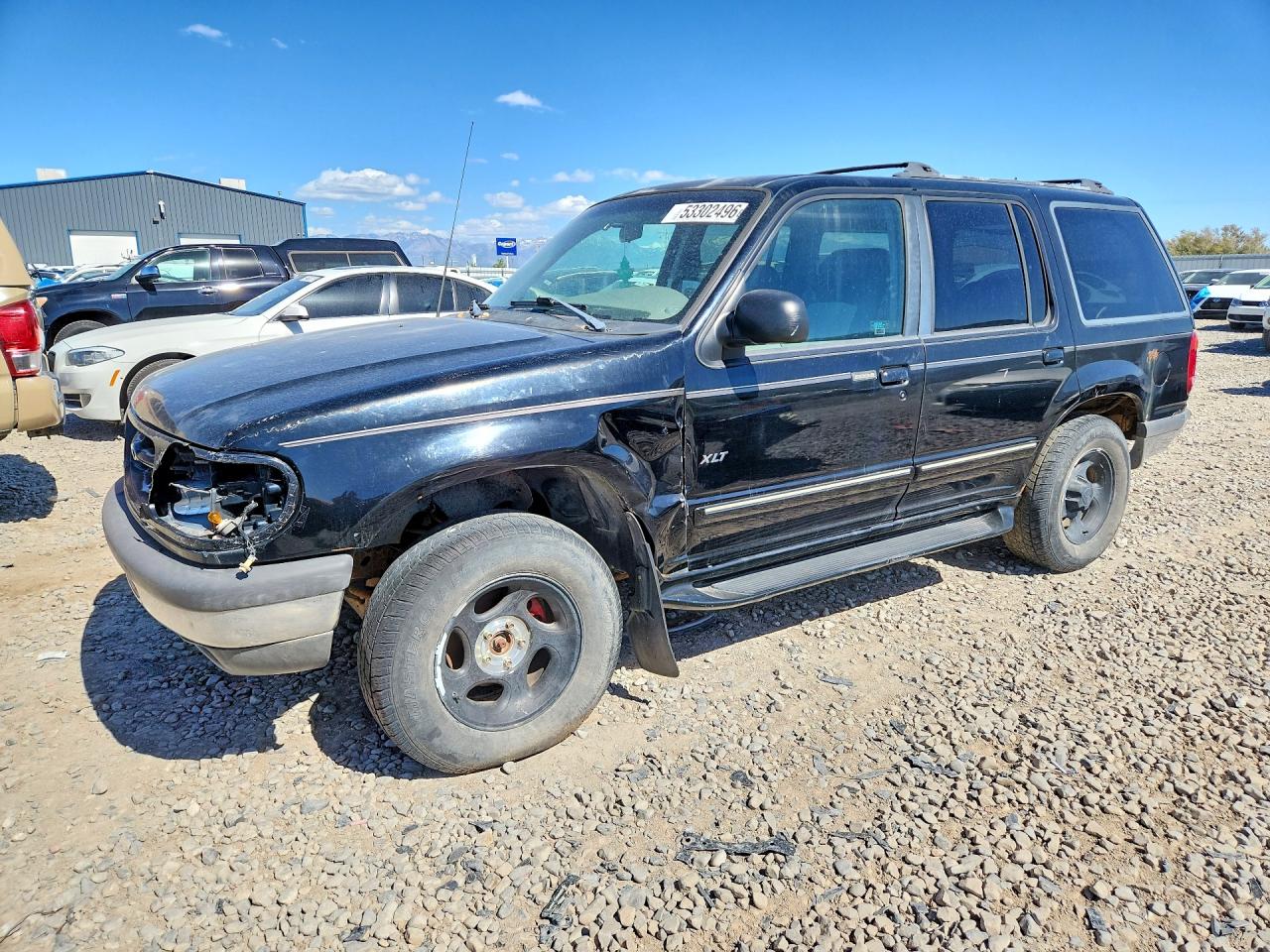 1998 Ford Explorer XL, VIN 1FMZU34E2WZB83470 — Мелкие вмятины и царапины