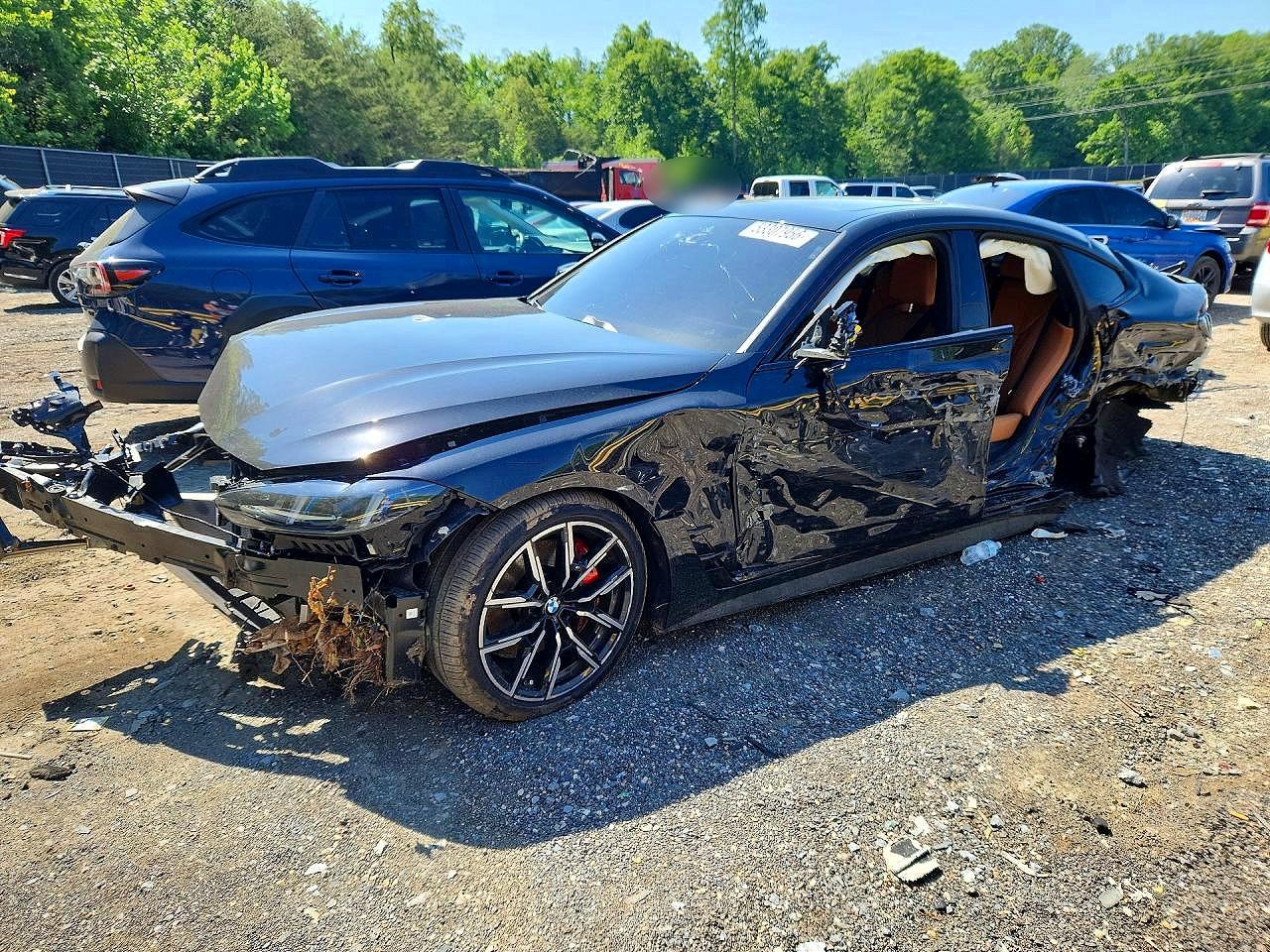 2025 BMW i4 M50, VIN WBY33HD09SFU12994 — Front end