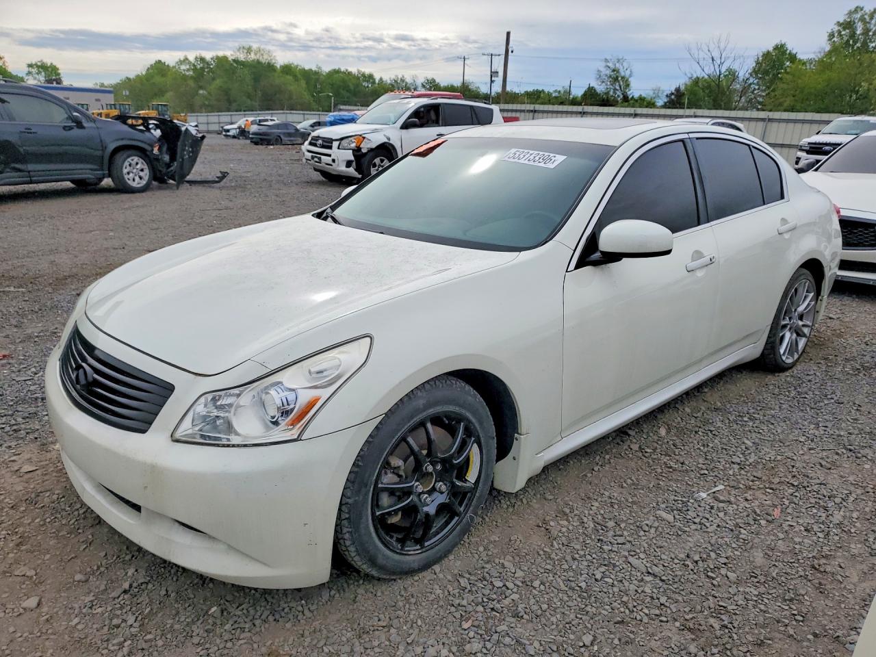 2008 Infiniti G35 Journey, VIN JNKBV61E78M213960 — Water / flood