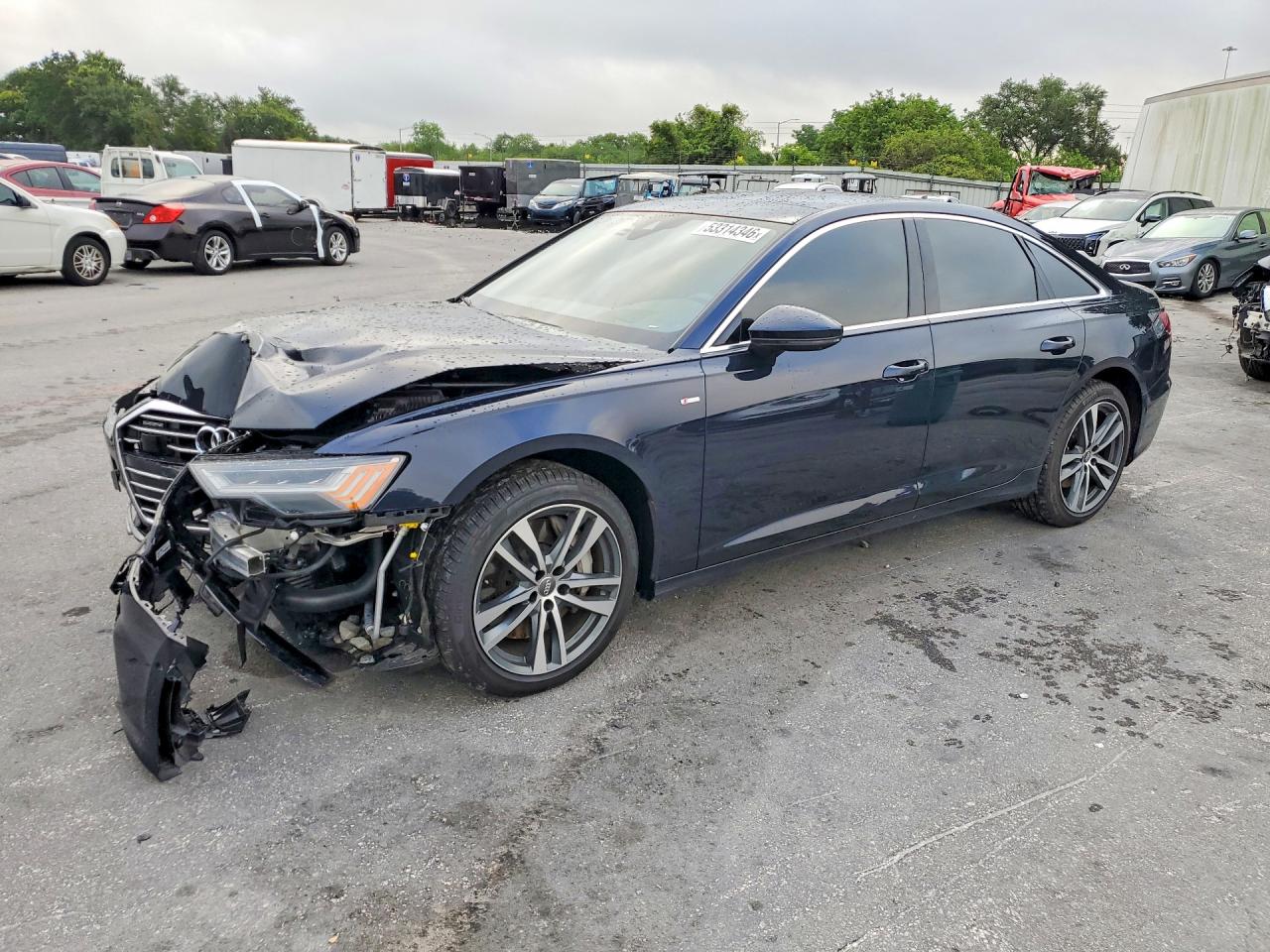 2020 Audi A6 Prestige, VIN WAUM2AF29LN078288 — Front end