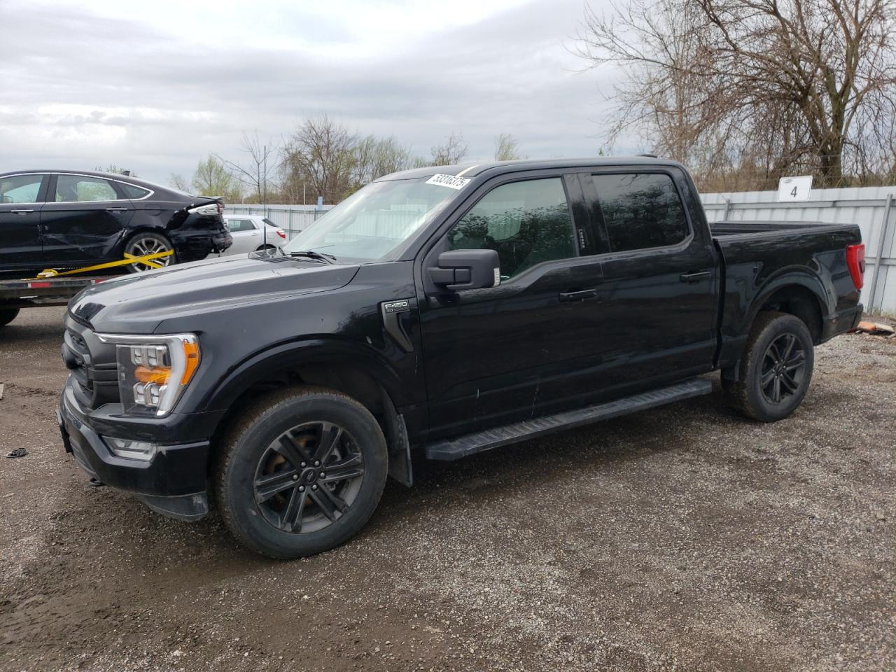 2021 Ford F-150 XL, VIN 1FTFW1E54MFB97146 — Vandalism