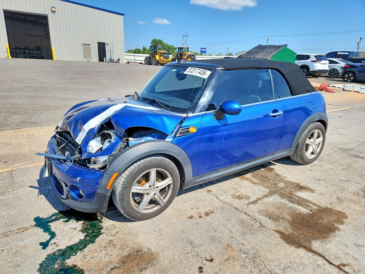 2012 MINI Convertible, VIN WMWZN3C54CT133748 — Front end