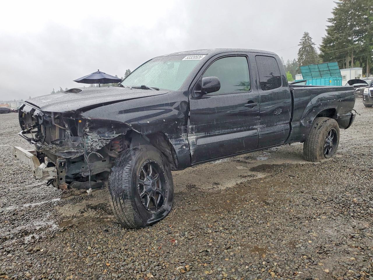 2008 Toyota Tacoma PreRunner, VIN 5TETU62N58Z503953 — Перед