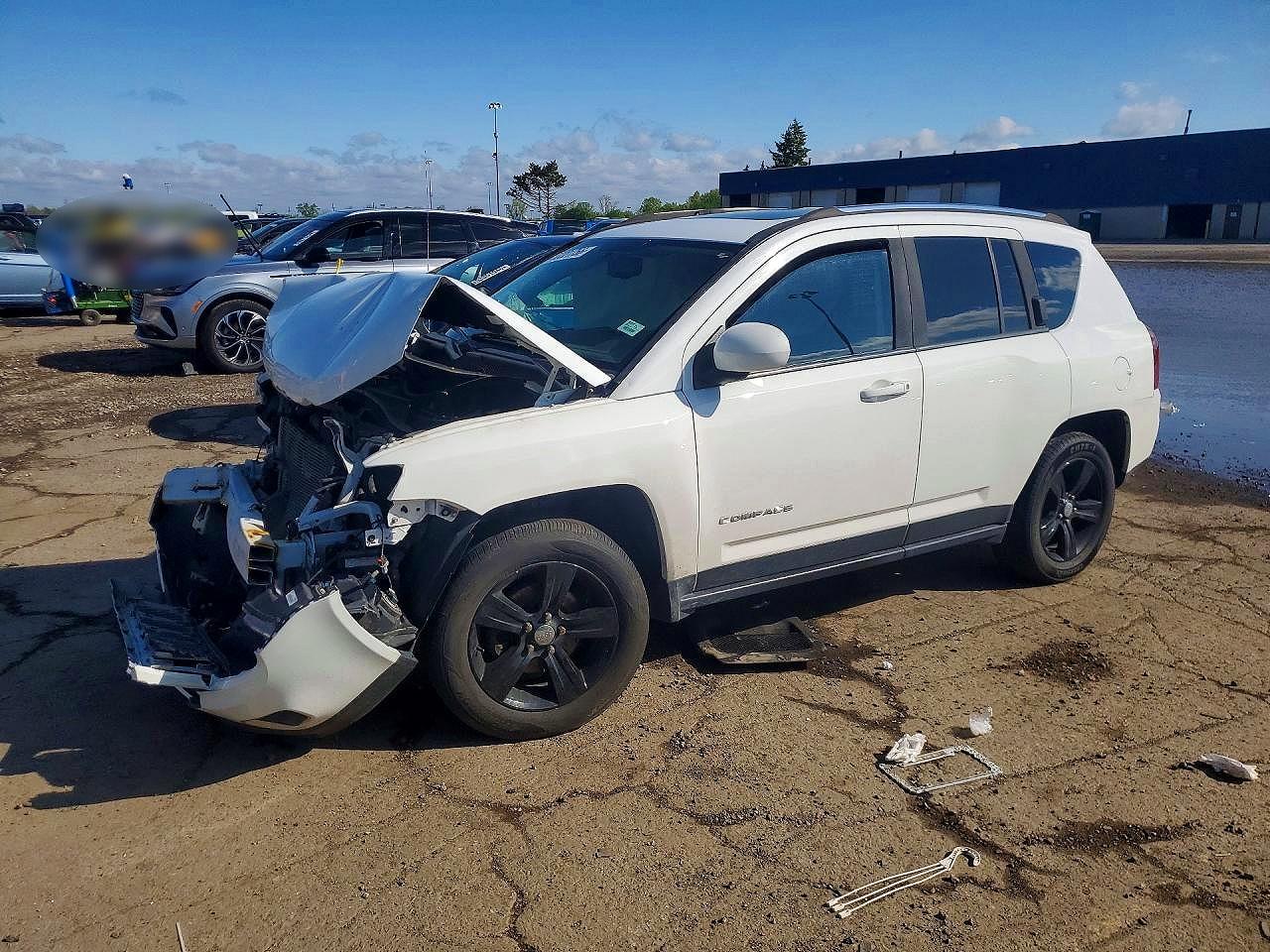 2016 Jeep Compass High Altitude, VIN 1C4NJDEB5GD651003 — Front end