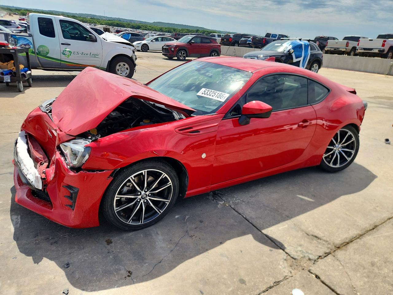 2020 Toyota 86 GT, VIN JF1ZNAE17L8751429 — Rear end