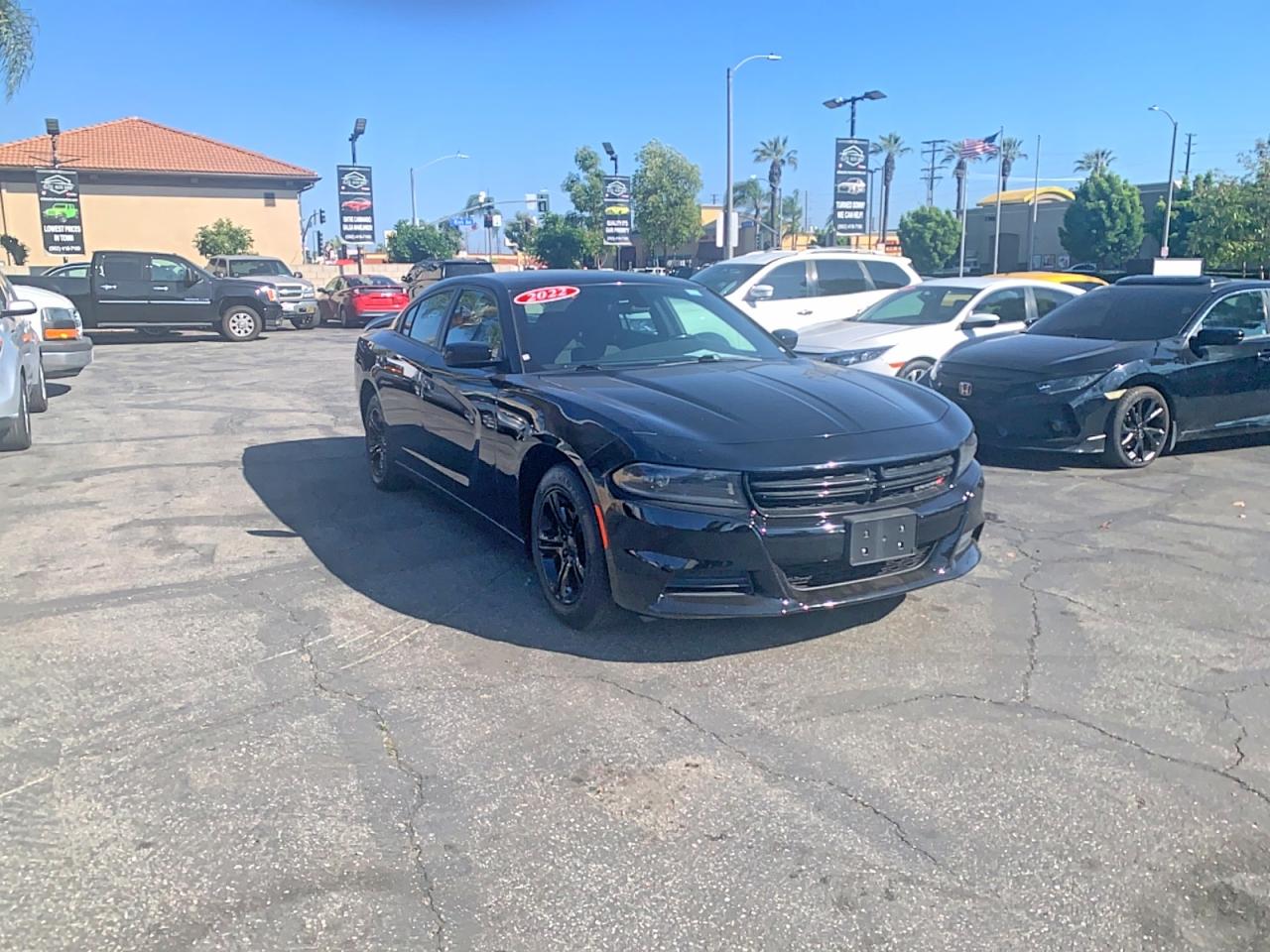 2022 Dodge Charger SXT, VIN 2C3CDXBGXNH212593 — Ранее повреждён