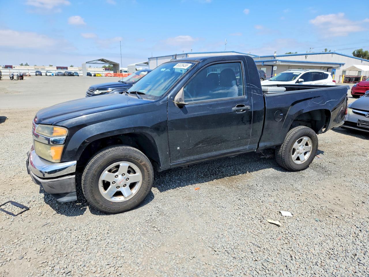 2009 GMC Canyon Work Truck, VIN 1GTCS149098160108 — Rear end