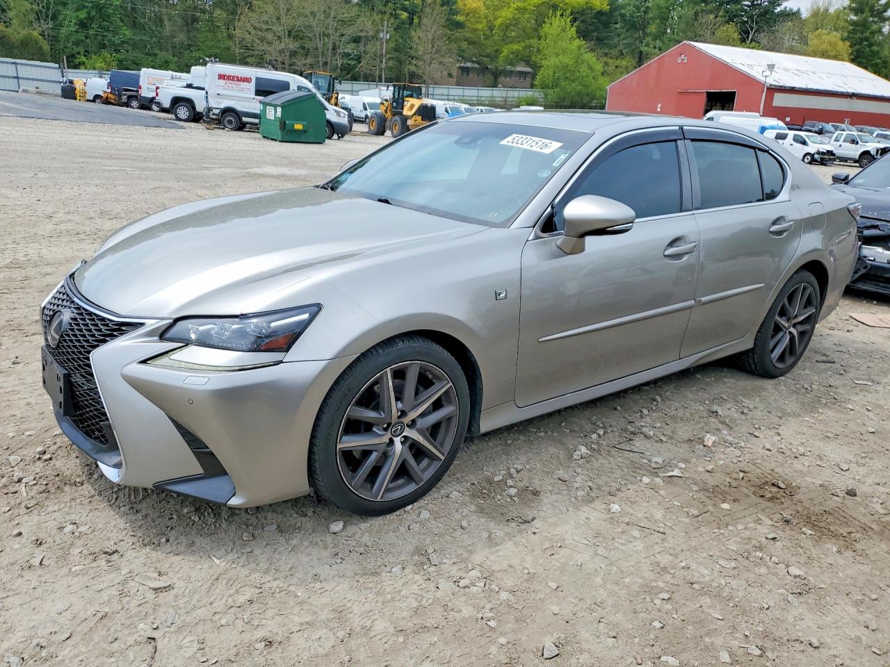 2018 Lexus GS 350 F Sport, VIN JTHCZ1BL3JA008202 — Front end