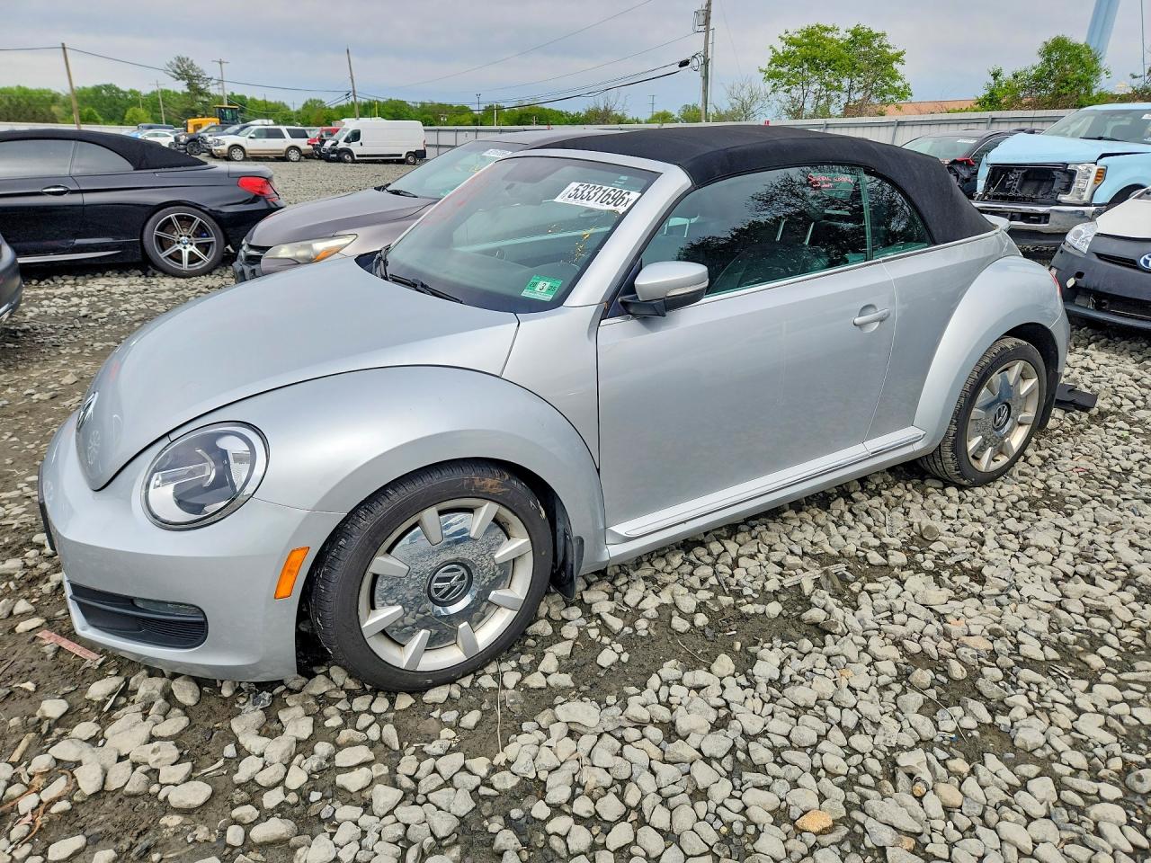 2013 Volkswagen Beetle 2.5L, VIN 3VW5P7ATXDM802414 — Vandalism