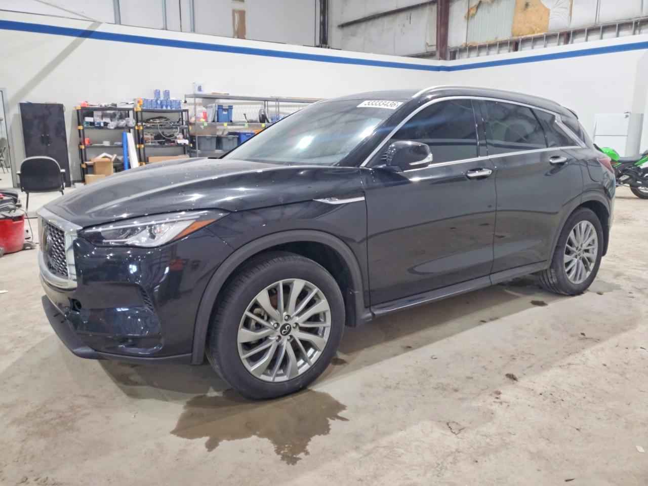2023 Infiniti QX50 Luxe, VIN 3PCAJ5BB2PF102747 — Rear end