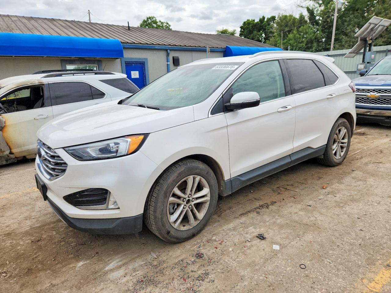 2019 Ford Edge SEL, VIN 2FMPK4J99KBB01287 — Hail