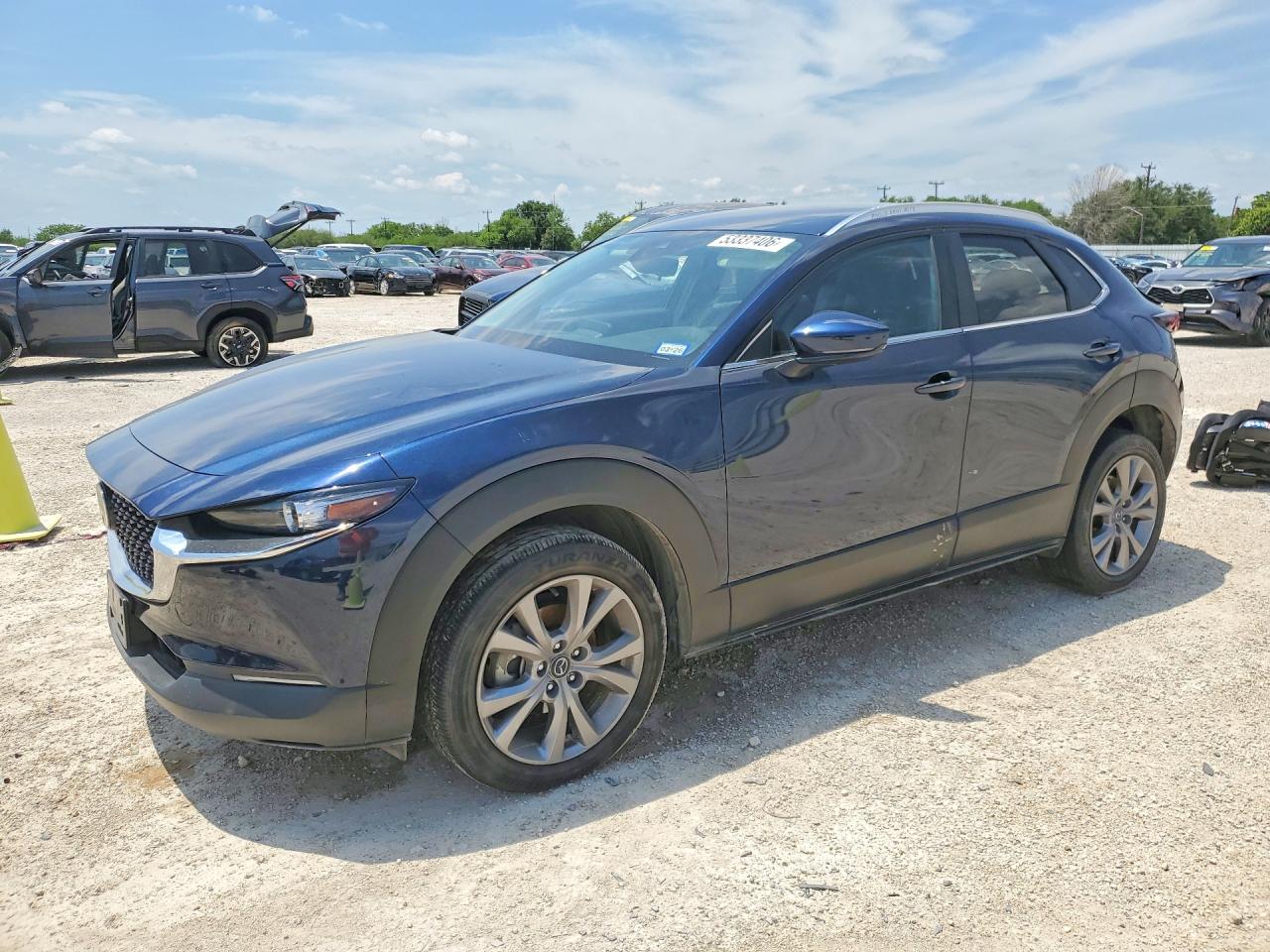 2023 Mazda CX-30 S Preferred, VIN 3MVDMBCM0PM542706 — Rear end