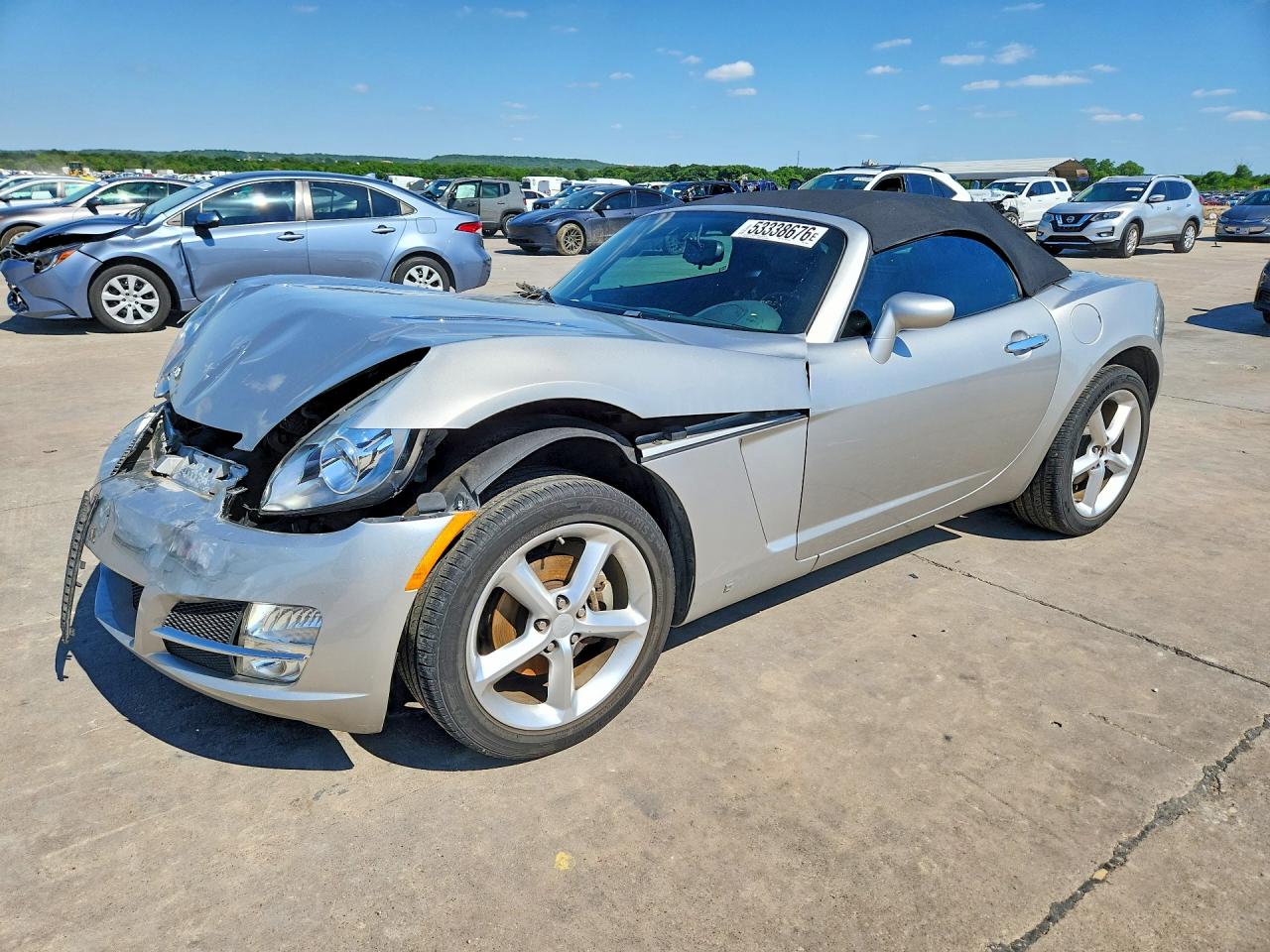 2009 Saturn Sky, VIN 1G8MN35BX9Y104034 — Front end