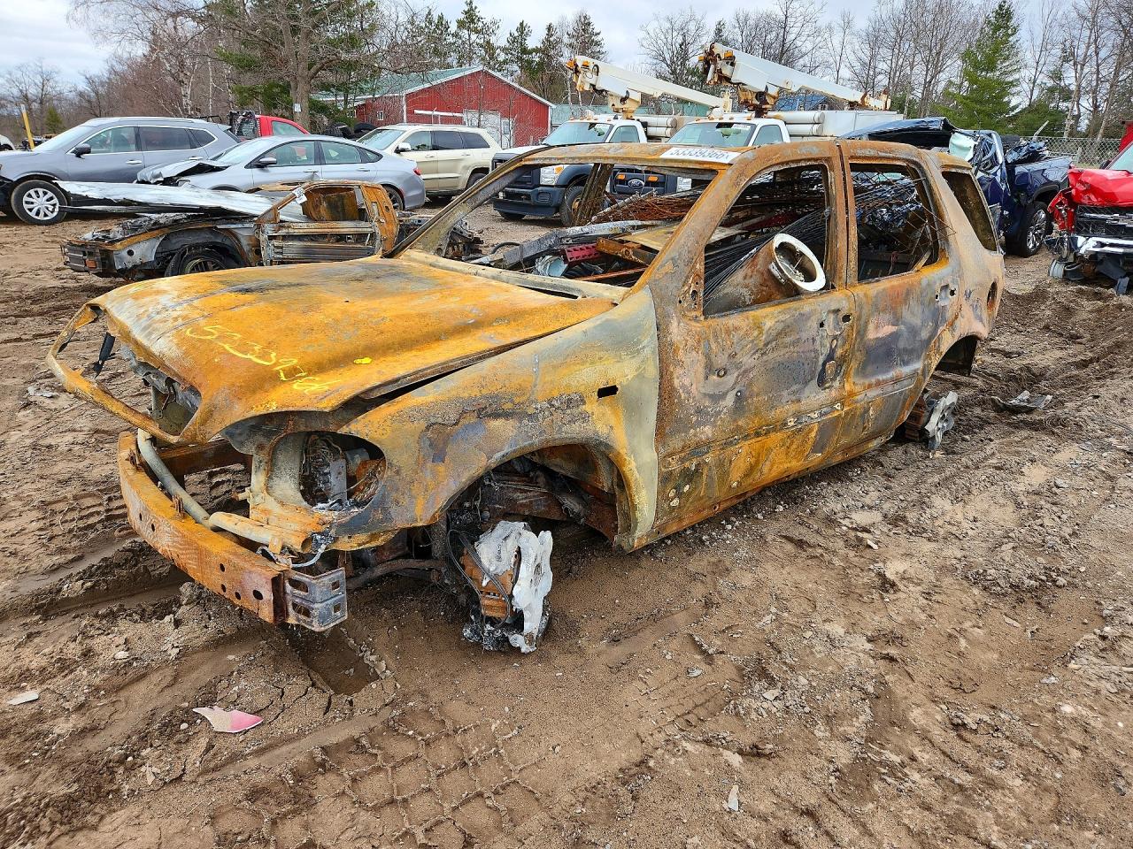 1998 Mercedes-Benz M 320/430/500, VIN 4JGAB54EXWA011698 — Burn
