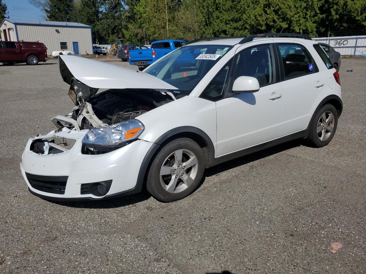2012 Suzuki SX4 Crossover, VIN JS2YB5A33C6303350 — Auction photo