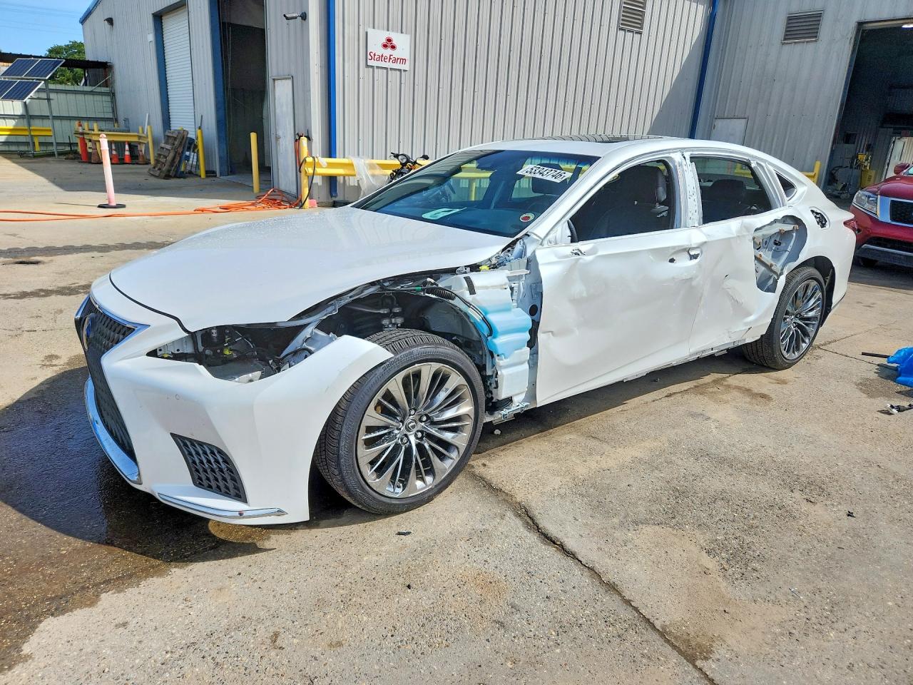 2022 Lexus LS 500, VIN JTHD51FF3N5016514 — Side