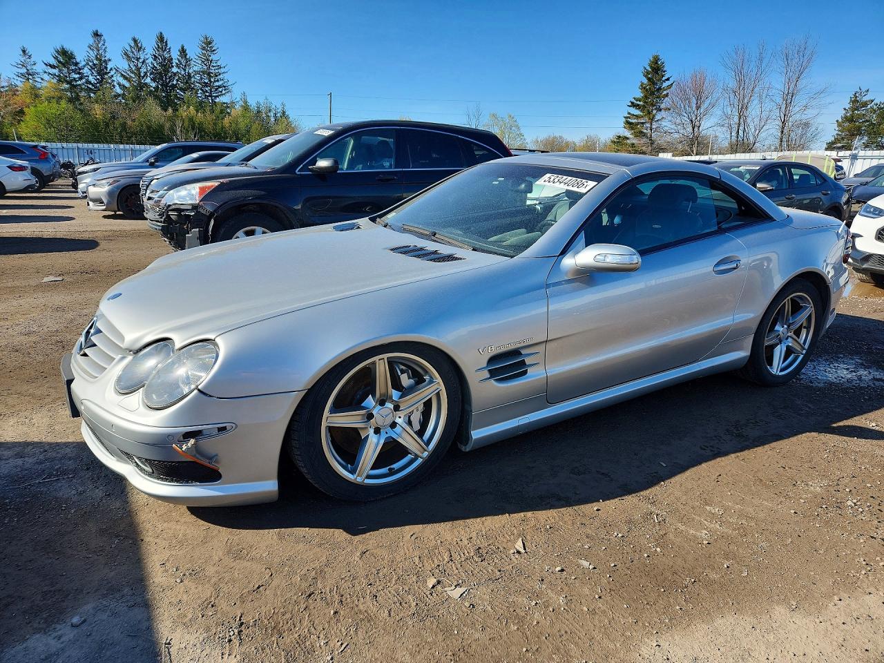 2004 Mercedes-Benz SL 55/63 AMG, VIN WDBSK74F34F069888 — Фото с аукциона 1 of 12