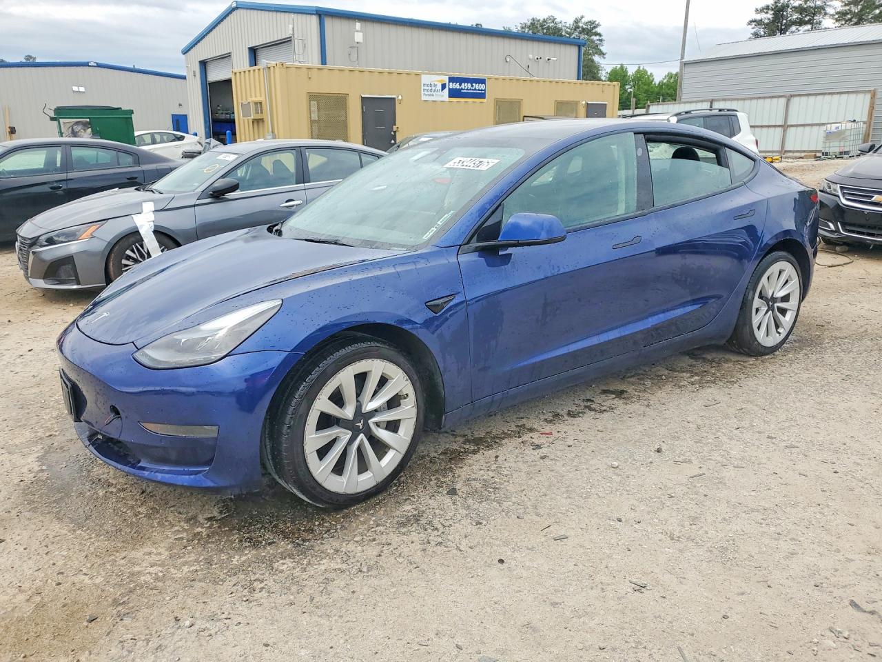 2022 Tesla Model 3, VIN 5YJ3E1EA3NF287848 — Mechanical