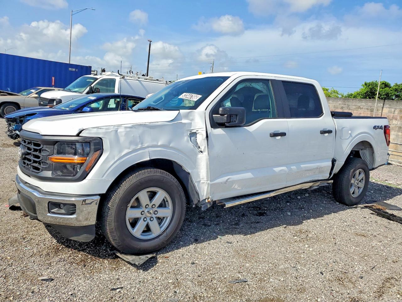 2024 Ford F-150 XL, VIN 1FTEW1LP9RKE37645 — Undercarriage
