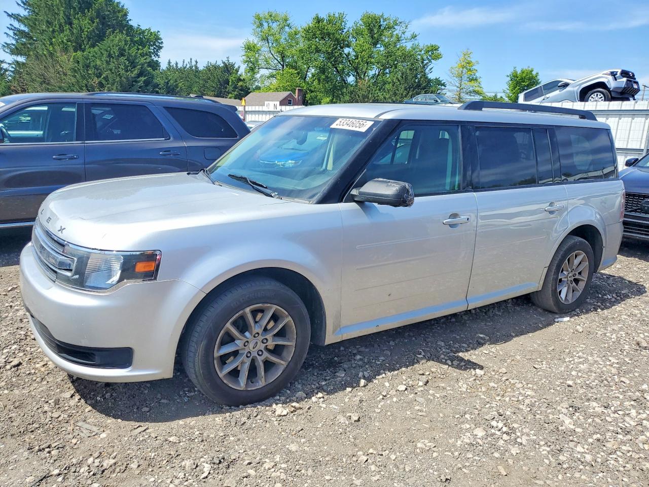 2015 Ford Flex SE, VIN 2FMGK5B89FBA22350 — Зад