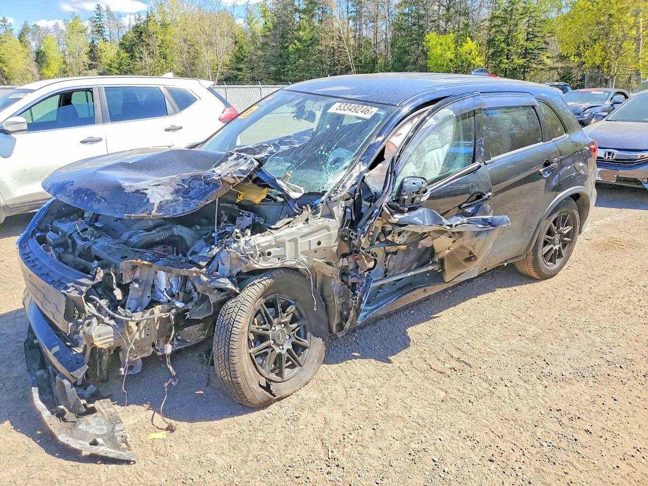 2024 Mitsubishi Outlander Sport SE, VIN JA4AJVAW7RU610348 — Front end