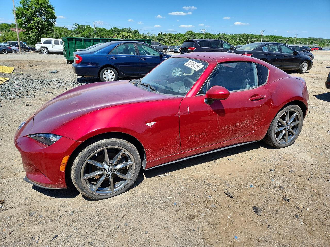 2019 Mazda MX-5 Miata Grand Touring, VIN JM1NDAM70K0304262 — Undercarriage