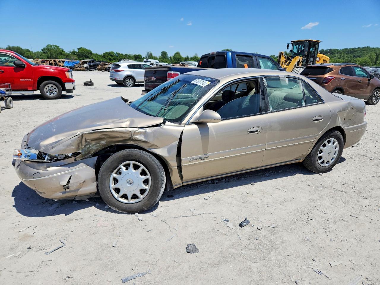 2000 Buick Century Custom, VIN 2G4WS52JXY1343627 — Undercarriage