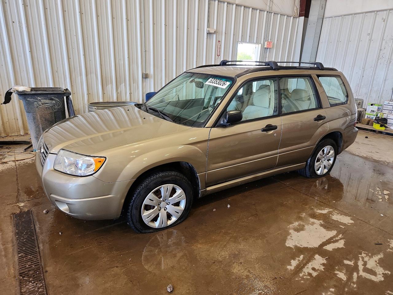 2008 Subaru Forester X, VIN JF1SG63668H713849 — Water / flood