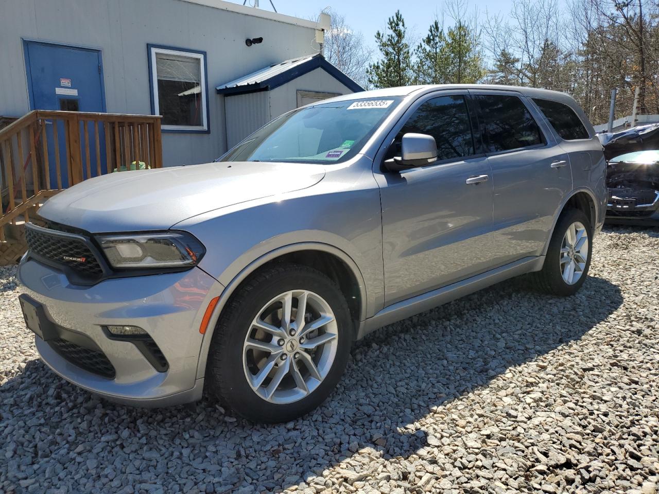 2021 Dodge Durango GT Plus, VIN 1C4RDJDG5MC547326 — Front end