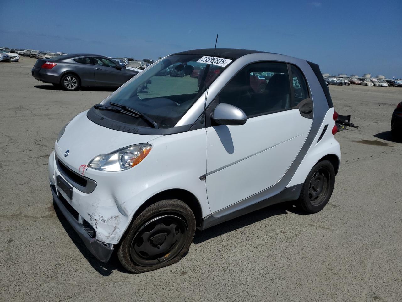 2012 Smart fortwo Pure, VIN WMEEJ3BA9CK561933 — Front end